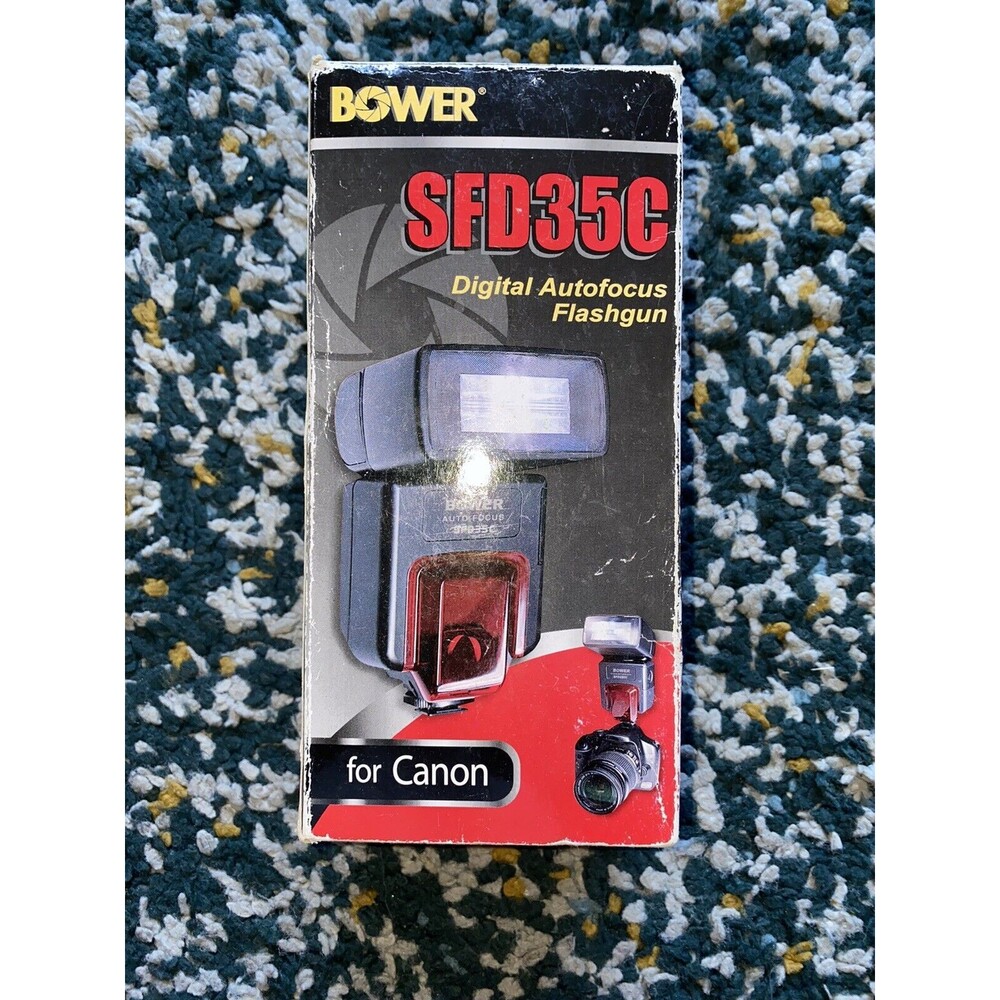 Bower SFD35C Power Zoom Flash for Canon